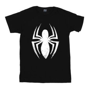 Spider-Man Boys Ultimate Logo T-Shirt / Black